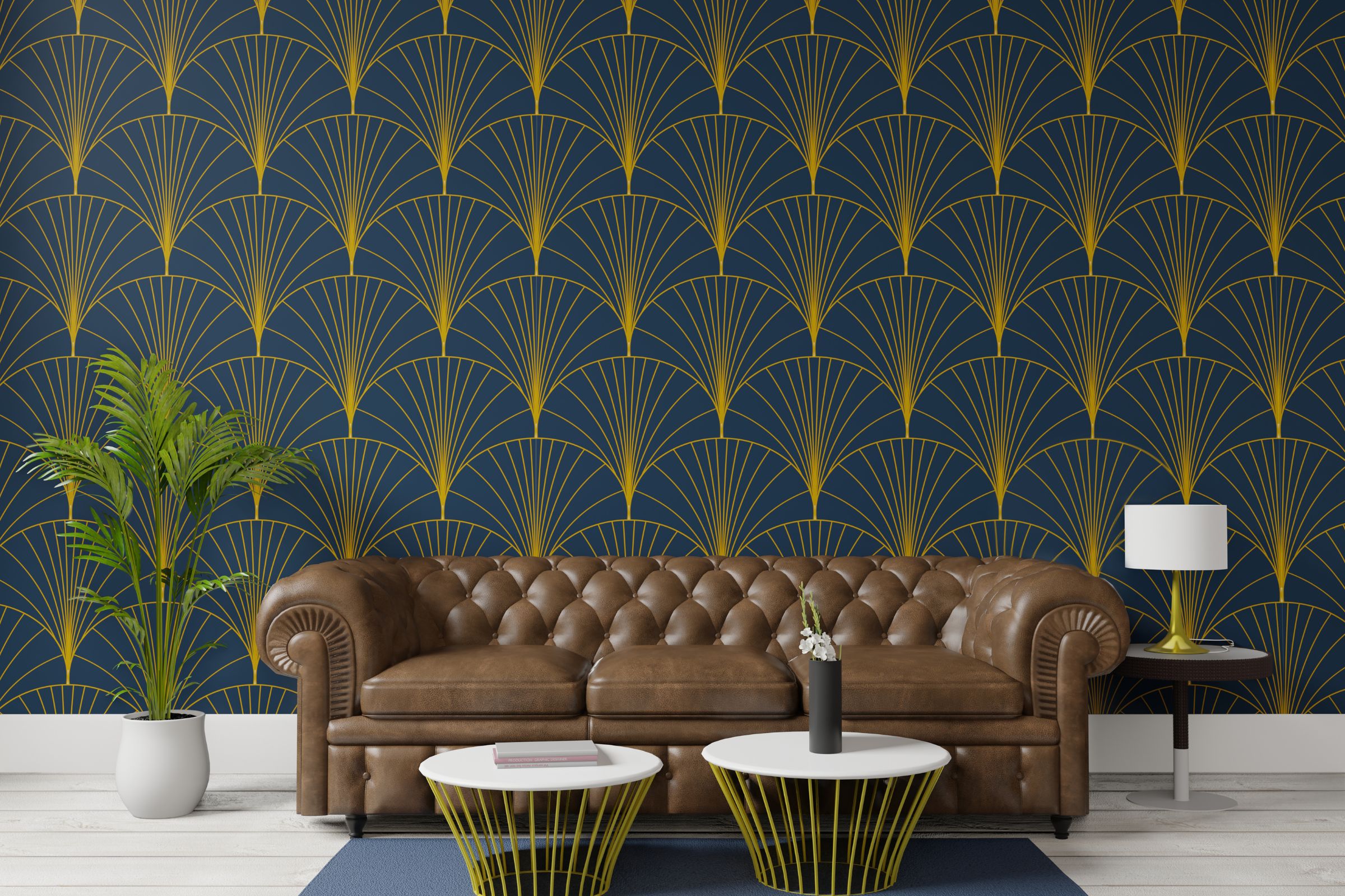 Luxury wallpaper installation process
